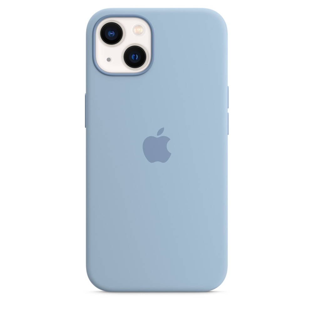 Silicone Case “Blue Fog” For IPhone 13 MagSafe